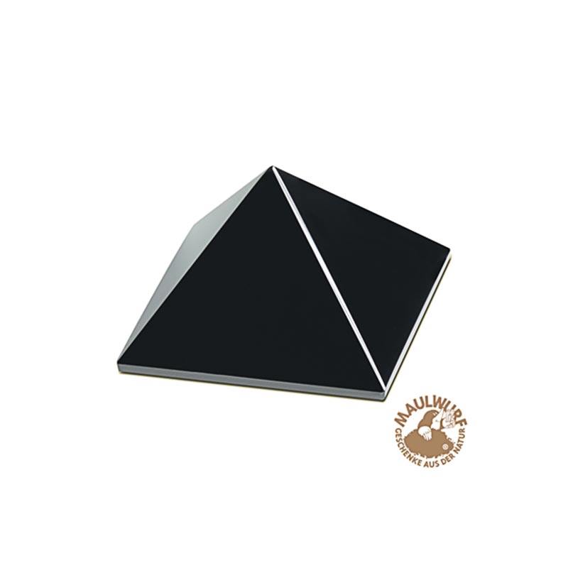Obsidian-Pyramide in Geschenkbox, ca. 4 cm