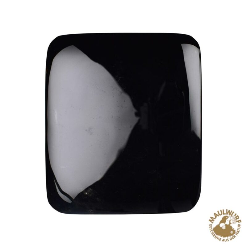 Obsidian-Spiegel 12 x 14 cm
