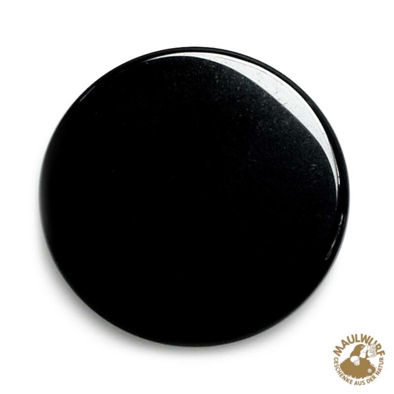 Obsidian-Spiegel 15 cm