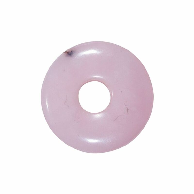 Kleiner Andenopal pink Donut, 30-34 mm Durchmesser