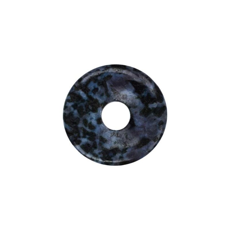 Kleiner Gabbro (Mystic Merlinite) Donut, 30 mm Durchmesser
