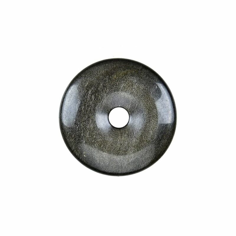 Kleiner Obsidian (Goldglanzobsidian) Donut, 30-35 mm Durchmesser