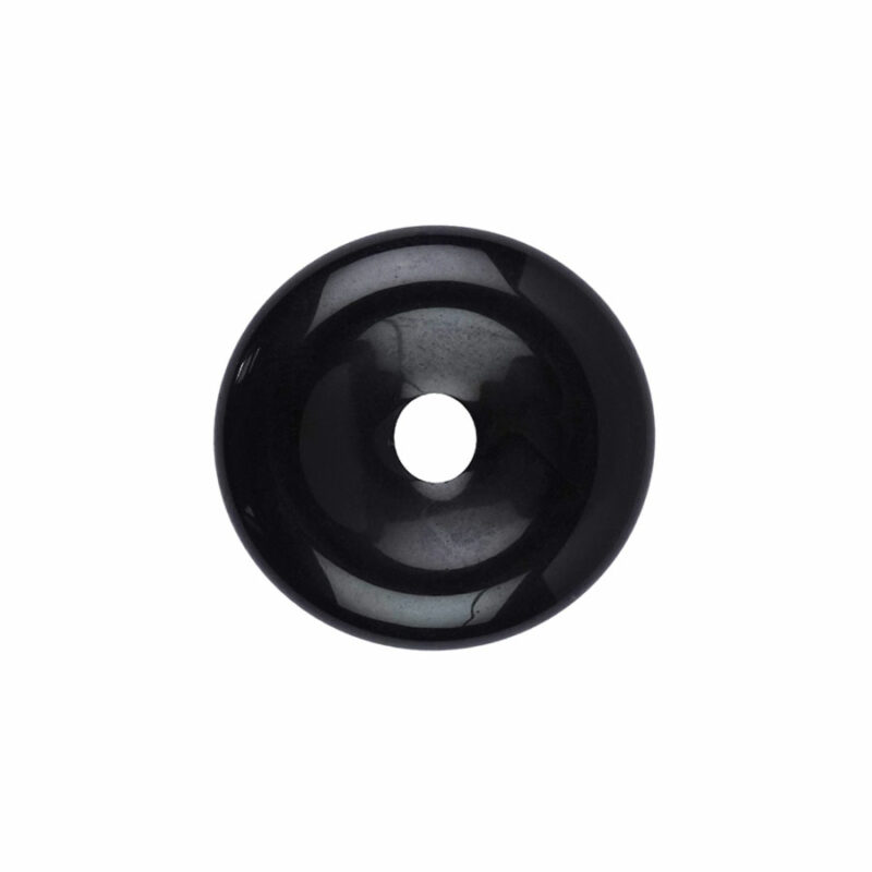 Kleiner Obsidian (Regenbogenobsidian) Donut, 30 mm Durchmesser