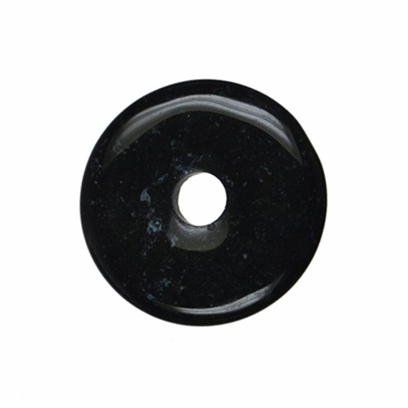 Mittelgroßer Onyx Donut, 40 mm Durchmesser