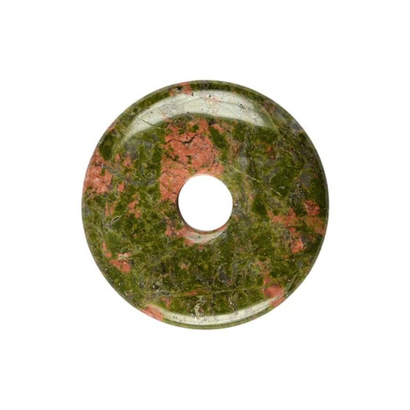 Mittelgroße Unakit Donut, 40 mm Durchmesser