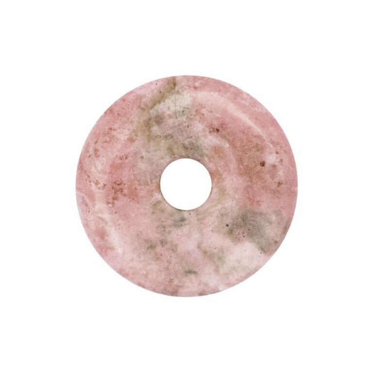 Rhodonit A-/B+ (Peru) Donut, 35 mm Durchmesser