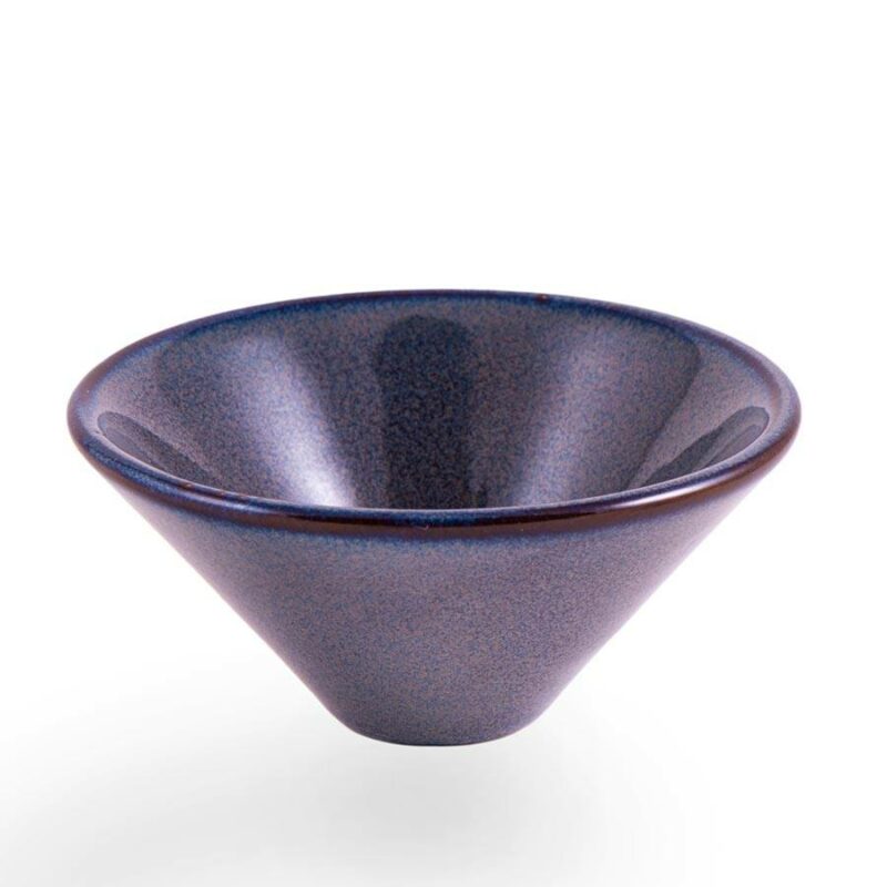 Diese kleine dunkelblau gefärbte Keramikschale ist sowohl zum Räuchern mit Kohle auf Sand geeignet, als auch eine ideale Dekoschale.