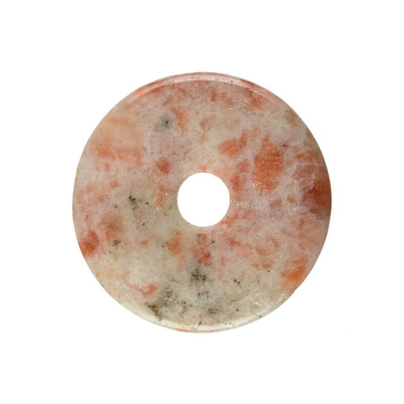 Mittelgroßer Sonnenstein Donut, 40 mm Durchmesser