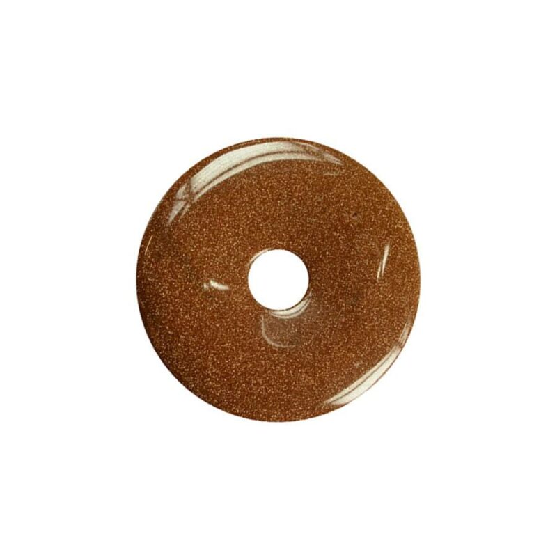 Kleiner Goldfluss Donut, 30 mm Durchmesser