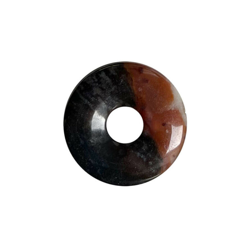 Kleiner Sardonyx Donut, 30 mm Durchmesser