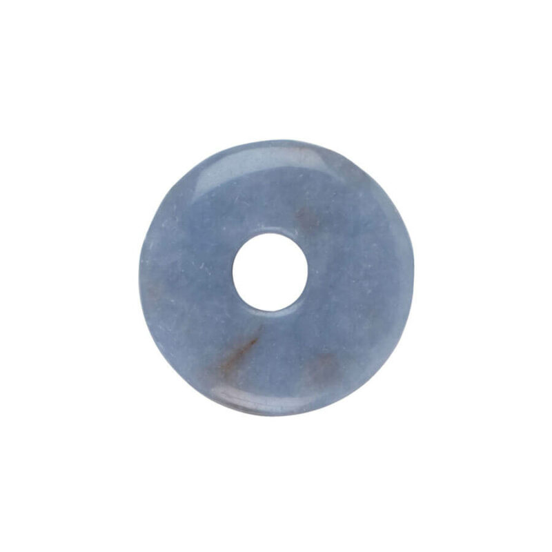 Kleiner Anhydrit (Angelit) Donut, 30 mm Durchmesser