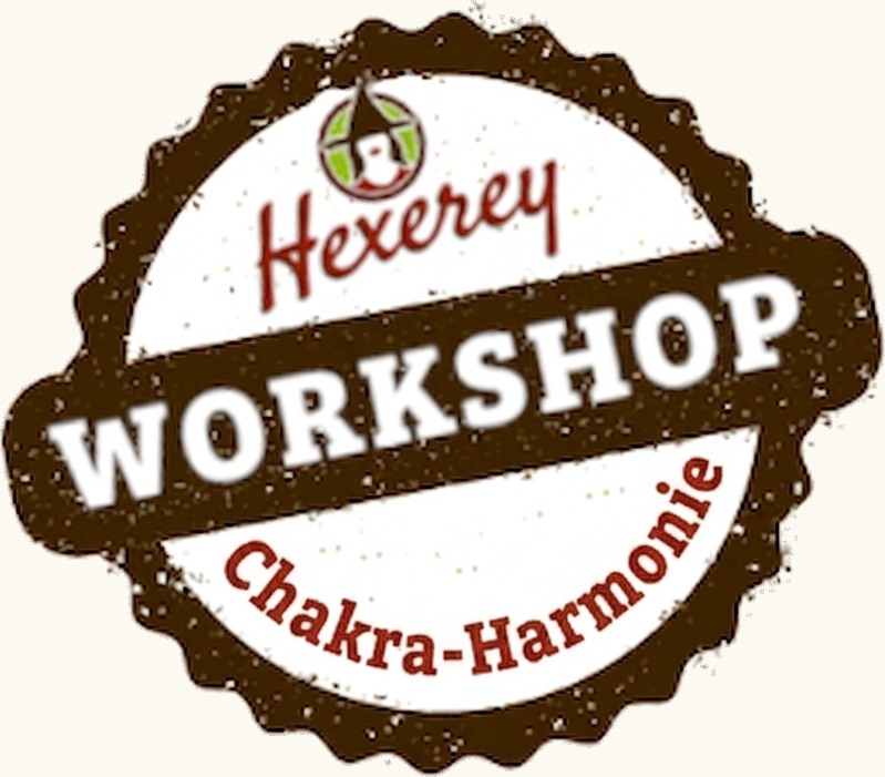 Logo des Hexerey-Workshops für Chakra Wahrnehmung und Harmoniesierung.
