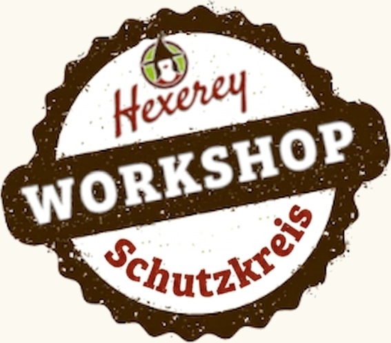 Logo des Hexerey-Workshops für energetischen Schutz und Abgrenzung.